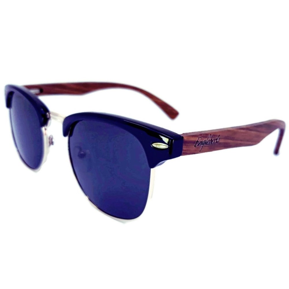 Handmade ZebraWood Sunglasses, Polarized, UV400